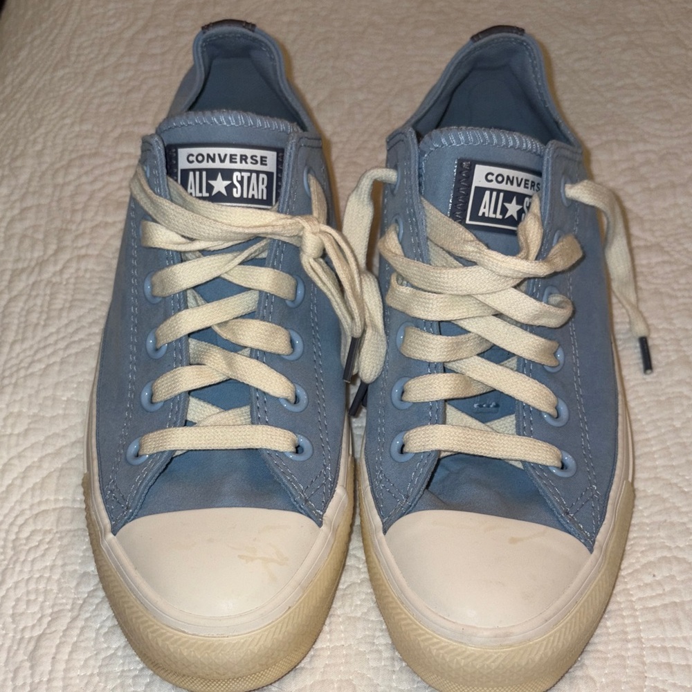 Converse All Star Light Blue Sneakers size 8